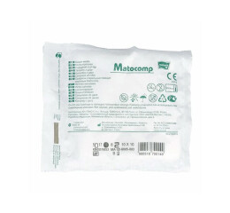 Matopat Matocomp 17nitkové 8vrstvé gázové kompresy 10 x 10 cm sterilní, 3 ks