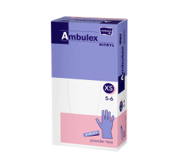 Matopat Ambulex vinylové rukavice nepudrované L, 100 ks