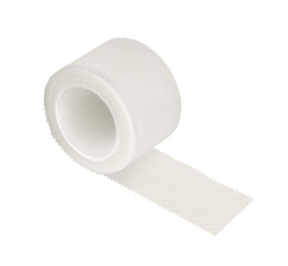 Matopat Plastofilm fixační náplast bez polštářku transparentní na cívce 2,5 cm x 9,14 m nesterilní, 12 ks