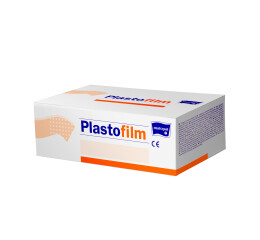 Matopat Plastofilm fixační náplast bez polštářku transparentní na cívce 5 cm x 9,14 m nesterilní, 6 ks