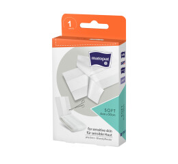 Matopat Soft jemná nedělená náplast s polštářkem 6 cm x 0,5 m, 1 ks