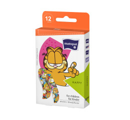 Matopat Happy náplast různé velikosti, 12 ks