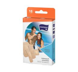 Matopat Aqua Stop náplast různé velikosti, 18 ks