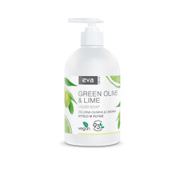 Eva Natura krémové tekuté mýdlo se zelenou olivou a limetkou, 500 ml
