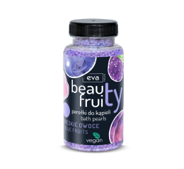 Eva Natura Beauty Fruity perly do koupele, modré ovoce, 120 g