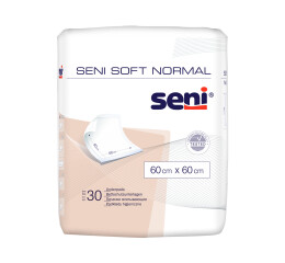 Seni Soft Normal hygienické absorpční podložky 60 x 60 cm, 30 ks