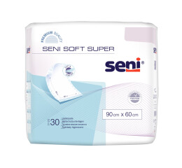 Seni Soft Super hygienické absorpční podložky 90 x 60 cm, 30 ks