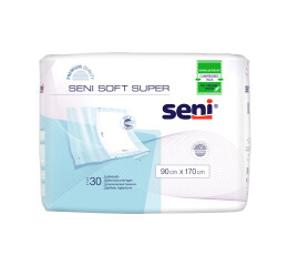 Seni Soft Super hygienické absorpční podložky 90 x 170 cm, 30 ks