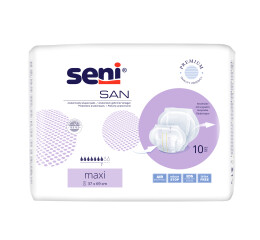 Seni San Maxi absorpční vložné pleny, 10 ks