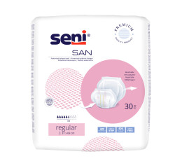 Seni San Regular absorpční vložné pleny, 30 ks
