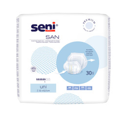 Seni San Uni absorpční vložné pleny, 30 ks