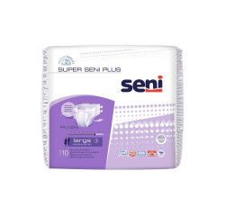 Seni Super Plus absorpční plenkové kalhotky s lepítky velikost L, 30 ks