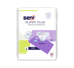 Seni Super Plus absorpční plenkové kalhotky s lepítky velikost L, 30 ks