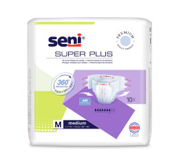 Seni Super Plus absorpční plenkové kalhotky s lepítky velikost M, 10 ks