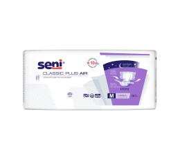 Seni Classic Plus Air absorpční plenkové kalhotky s lepítky velikost M, 30 ks
