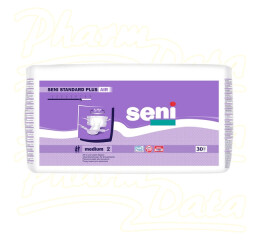 Seni Standard Plus Air absorpční plenkové kalhotky s lepítky velikost M, 30 ks