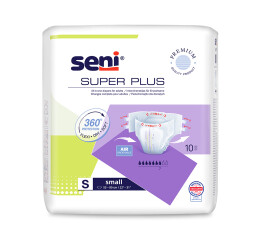 Seni Super Plus absorpční plenkové kalhotky s lepítky velikost S, 10 ks