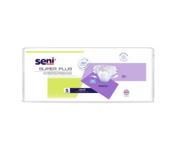 Seni Super Plus absorpční plenkové kalhotky s lepítky velikost S, 30 ks