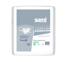 Seni Classic Trio absorpční plenkové kalhotky s lepítky velikost S, 30 ks