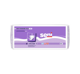 Seni Standard Plus Air absorpční plen. kalhotky s lepítky velikost XL, 30 ks