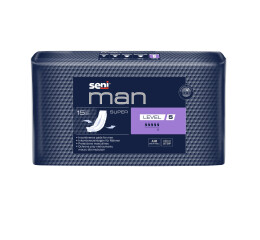 Seni Man Super Level 5 absorpční vložky pro muže, 15 ks