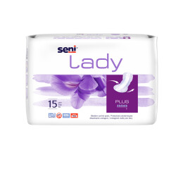 Seni Lady Plus absorpční vložky pro ženy, 15 ks