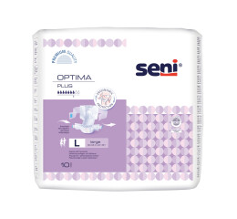 Seni Optima Plus absorpční pleny s bederním pásem velikost L, 10 ks