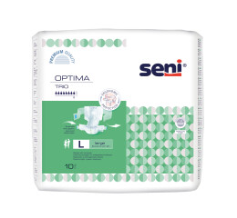 Seni Optima Trio absorpční pleny s bederním pásem velikost L, 10 ks