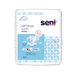 Seni Optima Super absorpční pleny s bederním pásem velikost XL, 10 ks