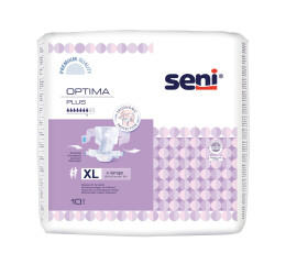 Seni Optima Plus absorpční pleny s bederním pásem velikost XL, 10 ks