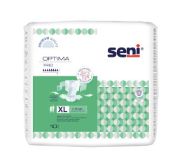 Seni Optima Trio absorpční pleny s bederním pásem velikost XL, 10 ks