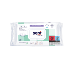 Seni Care Classic Vlhčené ubrousky XL, 68 ks
