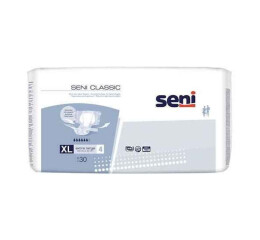 Seni Classic Quatro absorpční plenkové kalhotky s lepítky velikost XL, 30 ks