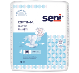 Seni Optima Super absorpční pleny s bederním pásem velikost M, 10 ks