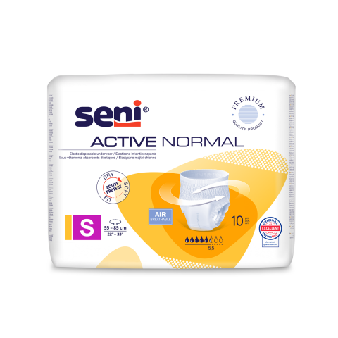 Seni Active Normal absorpční natahovací kalhotky velikost S, 10 ks