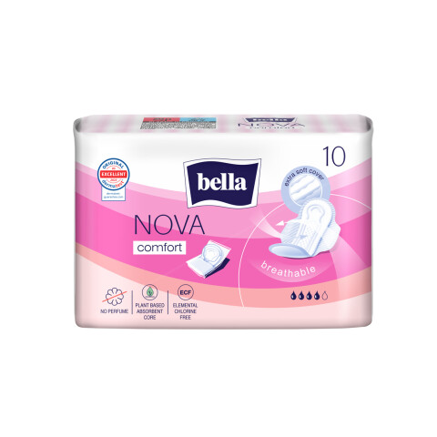 Bella Nova Comfort menstruační vložky, 10 ks