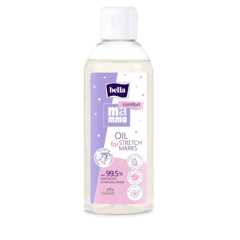 Bella Mamma Comfort olej proti striím, 150 ml