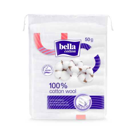 Bella Cotton obvazová vata bavlna, 50 g