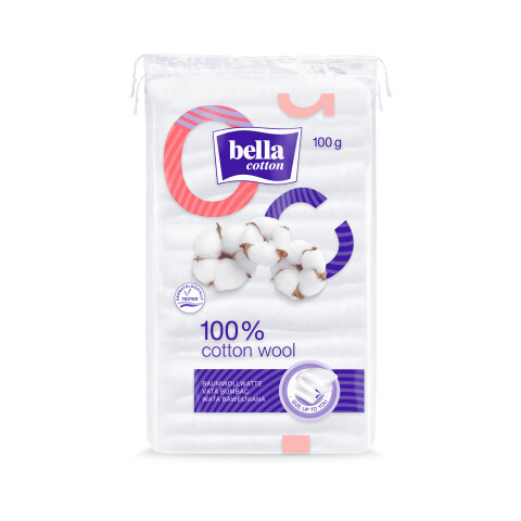Bella Cotton obvazová vata bavlna, 100 g