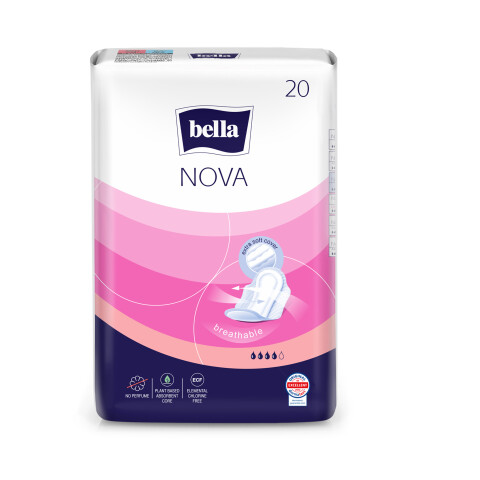Bella Nova menstruační vložky, 20 ks