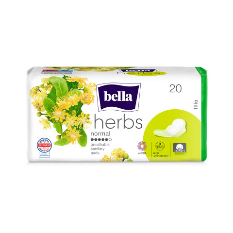 Bella Herbs menstruační vložky Tilia, 20 ks