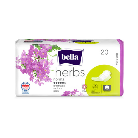 Bella Herbs menstruační vložky Verbena, 20 ks