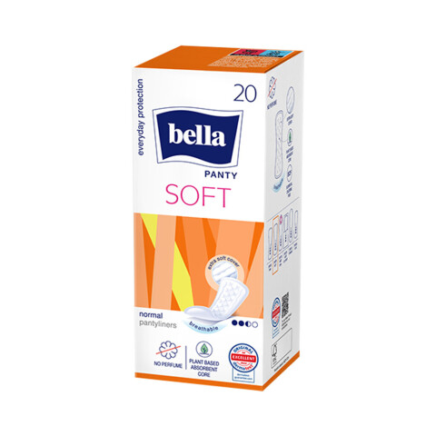 Bella Panty Soft slipové vložky, 20 ks