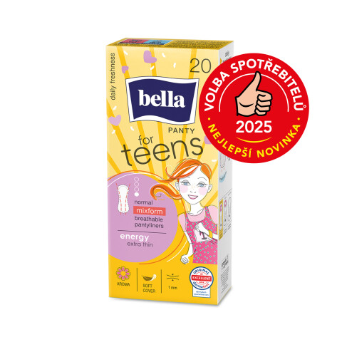 Bella for Teens slipové vložky Energy, 20 ks