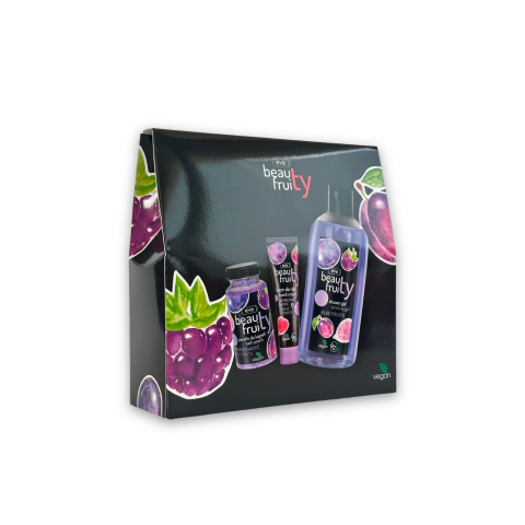 Eva Natura Beauty Fruity dárkový set Blue Fruits péče o tělo a koupel, 1 ks