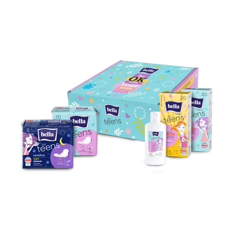 Bella for Teens sada nejen pro první menstruaci, 1 ks
