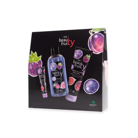 EVA NATURA Beauty Fruity dárkový set Blue Fruits péče o tělo a ruce, 1 ks