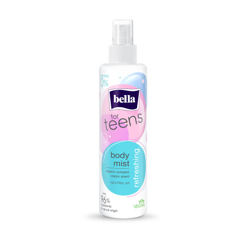 Bella for Teens tělová mlha s melounovou vůní, 200 ml