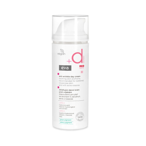 EVA DERMO RED OFF zklidňující denní krém proti vráskám, 50 ml
