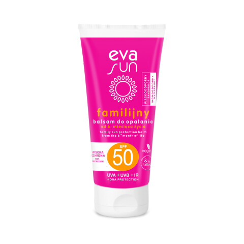 Eva Sun Rodinný balzám na opalování SPF 50, 175 ml